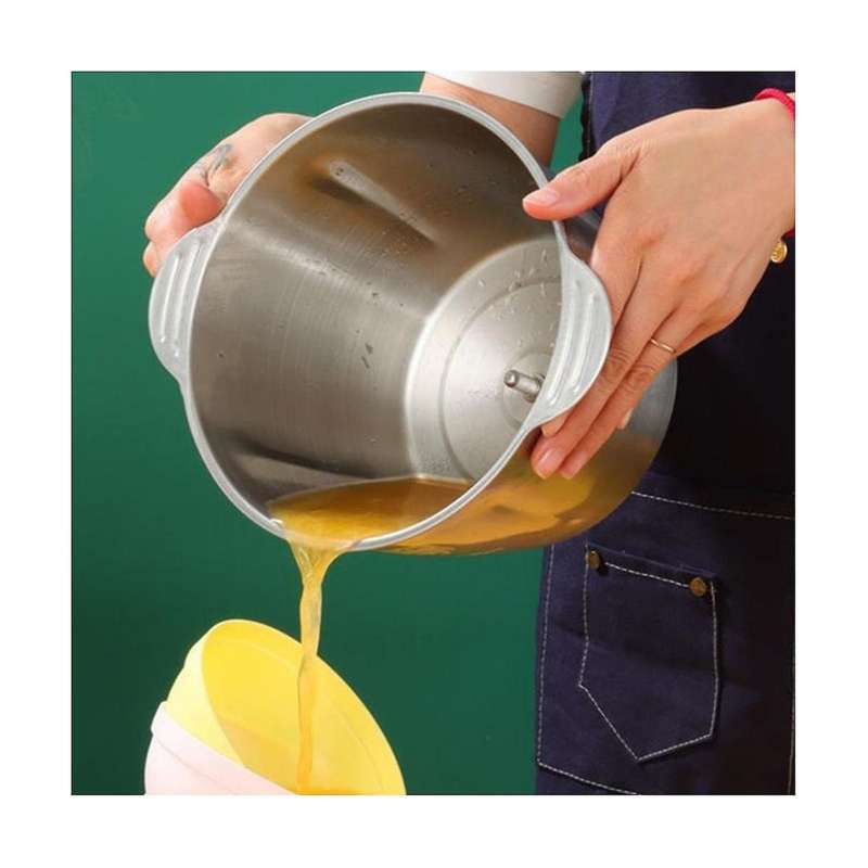 Stainless Steel Electric Meat Grinder 3l Blenders Multifunction Slicer Household Grinder Eu Plug