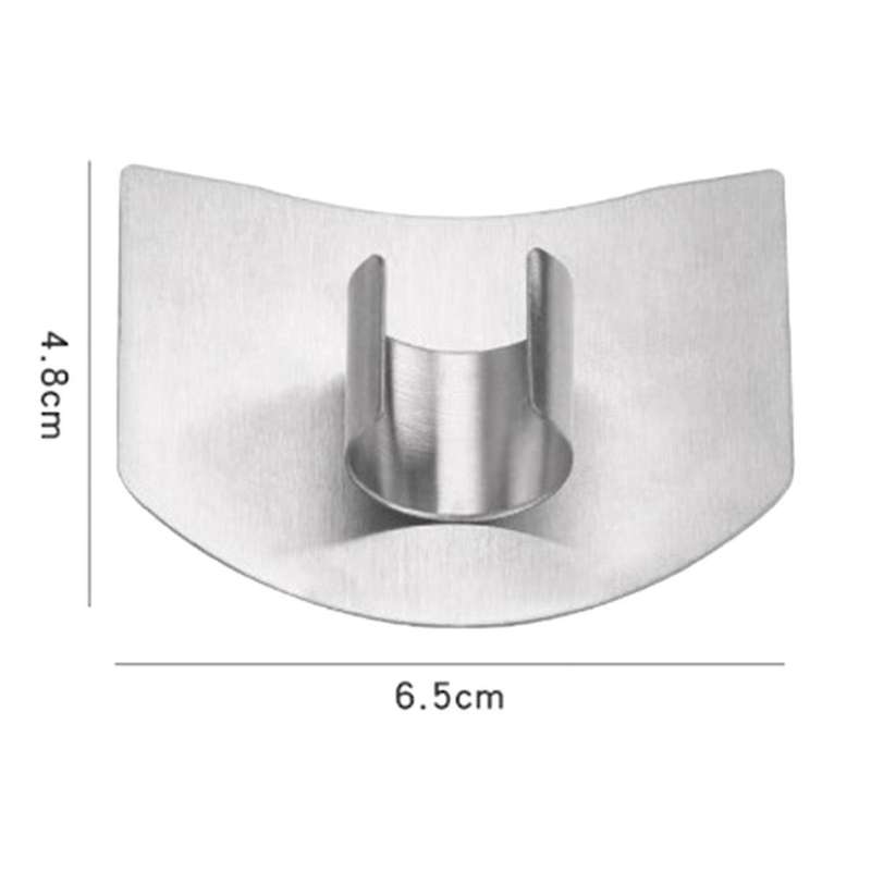 Stainless Steel Finger Hand Protector, Stainless Steel Finger Guard for Cutting Food, Finger Shield