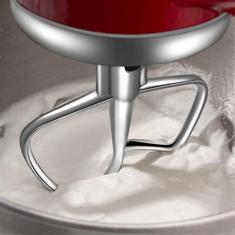 Stainless Steel Flex Edge Beater for Mixer, Fits Tilt-Head Stand Mixer Bowls for 4.5-5 Quart Bowls