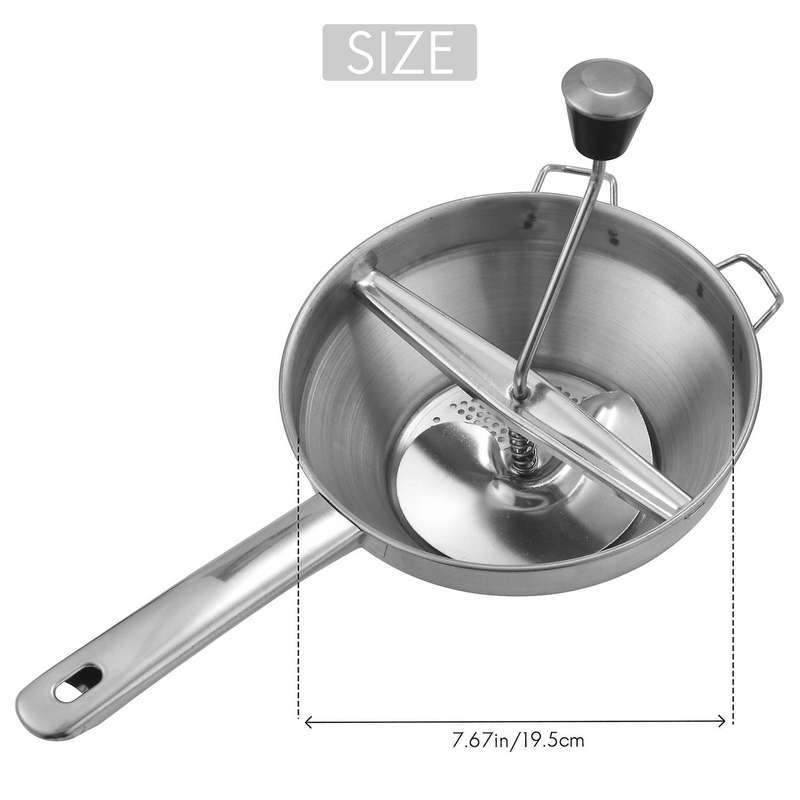 Stainless Steel Food Mill Great Compatible Making Puree Home Kitchen Tools