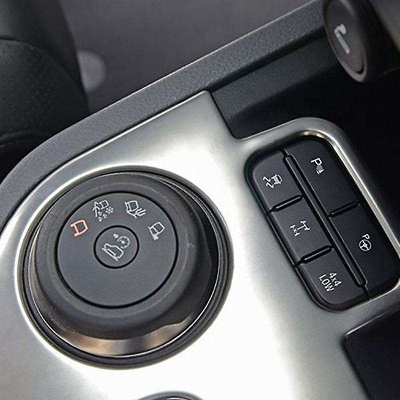 Stainless Steel for Everest Endeavour 2015+ Gear Shift Panel Cover Window Lift Switch Trim Frame Acc