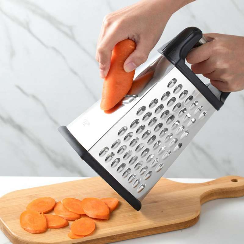 Stainless Steel Four-Sided Melon Planer Multifunctional Cheese Shavings Grinder