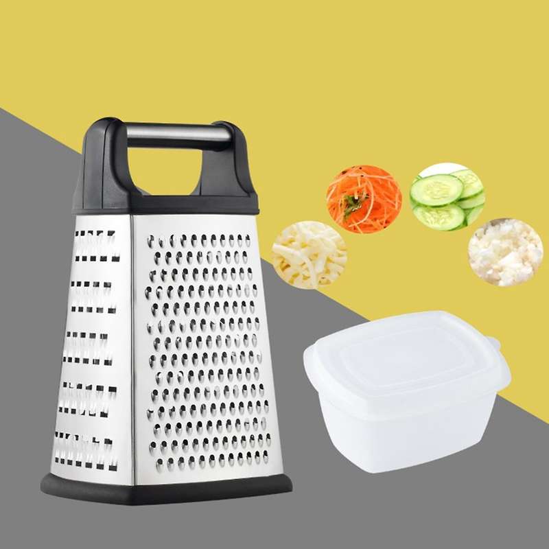 Stainless Steel Four-Sided Melon Planer Multifunctional Cheese Shavings Grinder