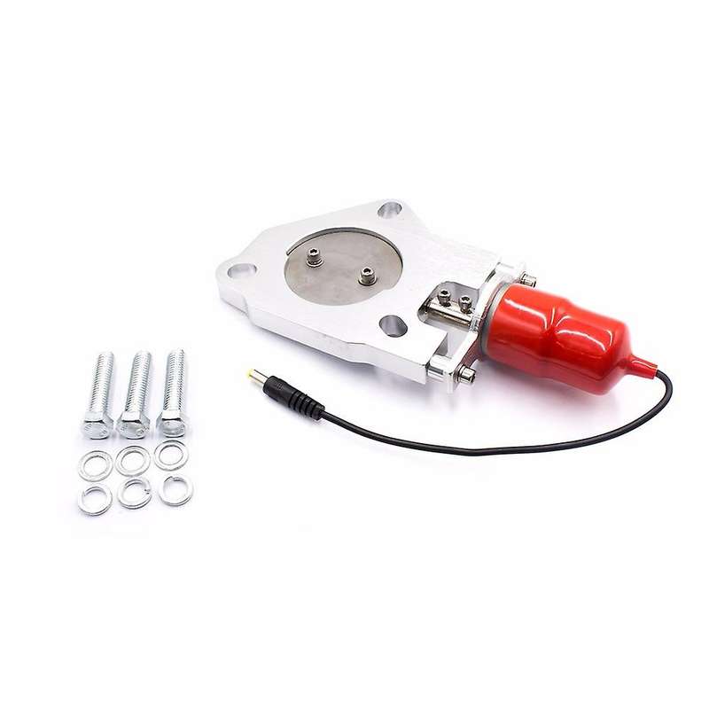 Stainless Steel Headers Electric Exhaust Cut Out Vavle Cut Out Kit with Electric Remote Switch 2.25