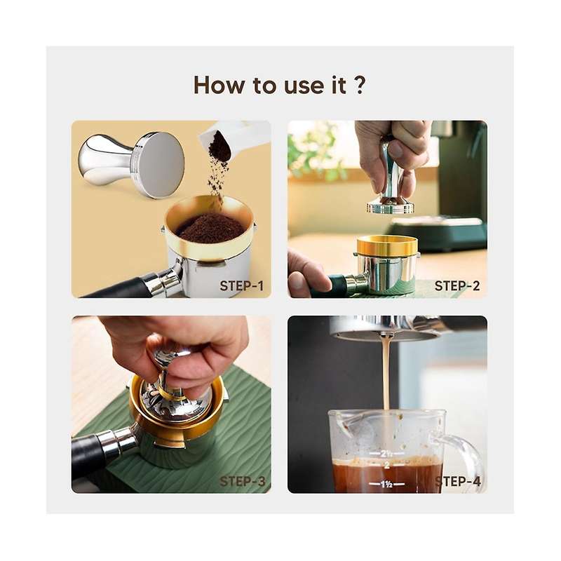 Stainless Steel Ground Coffee for Reusable Compatible with Coffee Pods