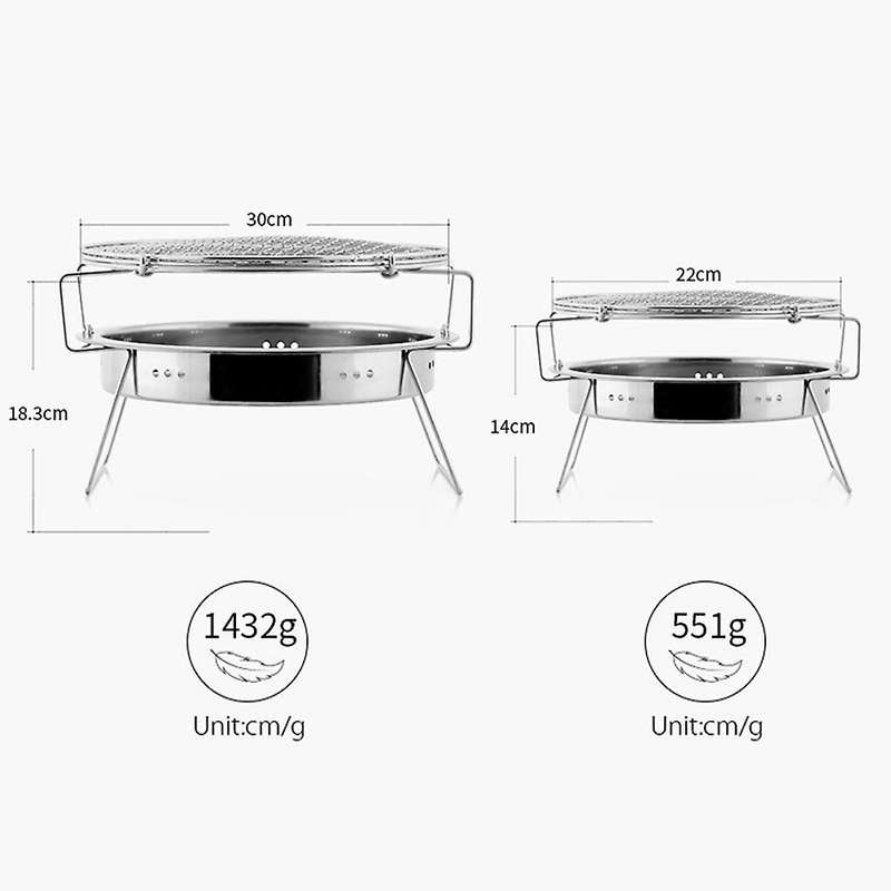 Stainless Steel M Bbq Grill Outdoor Mini Bbq Grill Folding Bbq Grill Barbecue Accessories Portable B