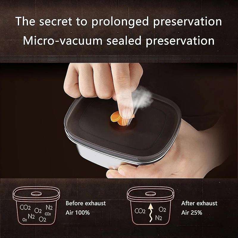 Stainless Steel Lunch Box Food Storage Box Portable Picnic Camping Outdoor Food Crisper Food Storage