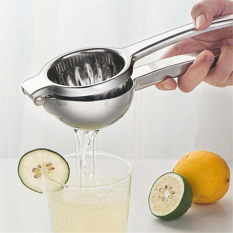 Stainless Steel Lemon Fruits Squeezer Orange Juicer Manual Juice Squeezer Hand Pressure Juicer Kitch