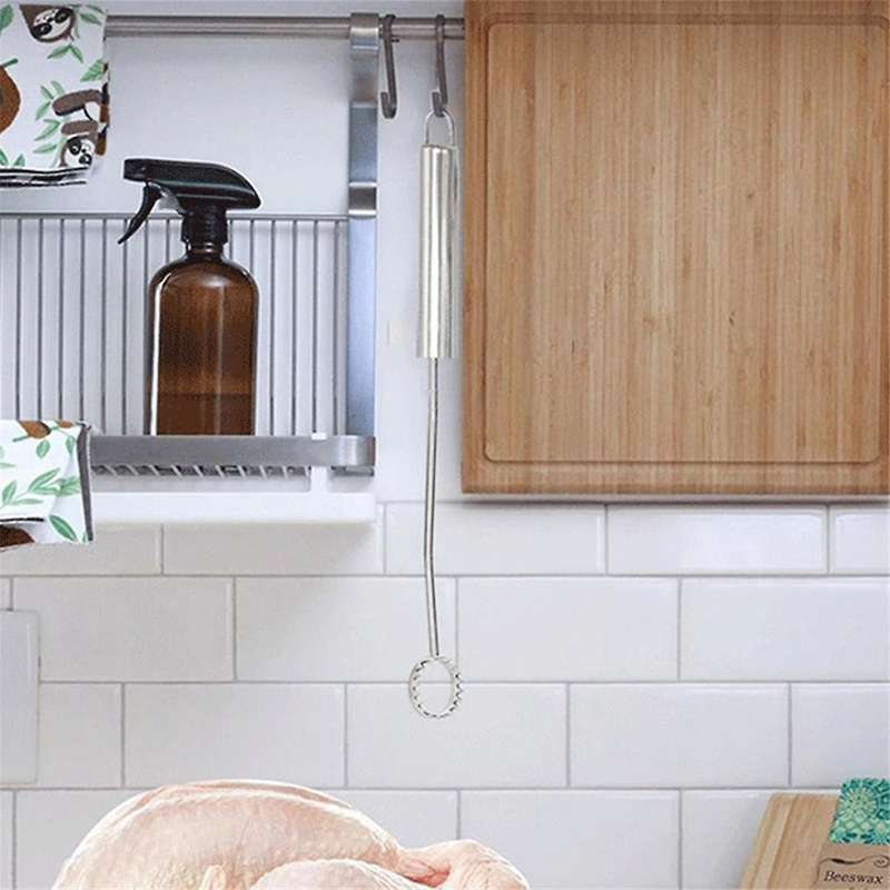 Stainless Steel Lung Remover - Working Head with Super Grip - Ergonomic Handle,instead Of Fingers