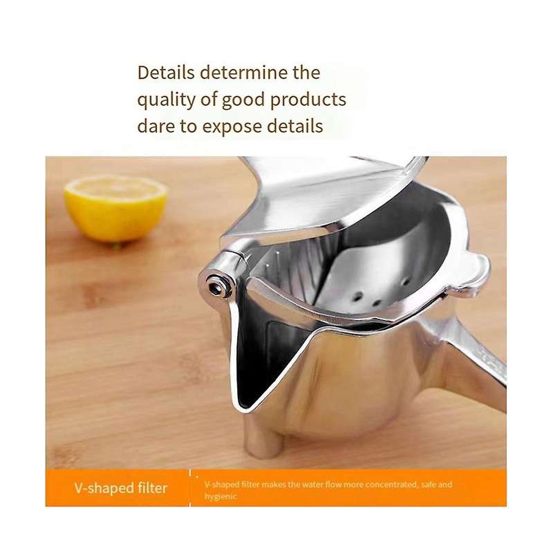 Stainless Steel Lemon Squeezer Juicer Hand Press Squeeze Juice Extractor Maker Orange Grapefruits Pr