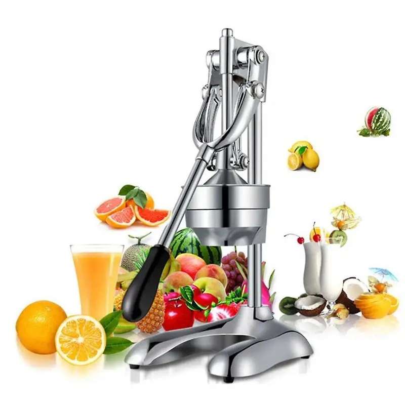 Stainless Steel Manual Lemon Orange Pomegranate Fruit Juice Extractor Hand Press Citrus Squeezer Fru
