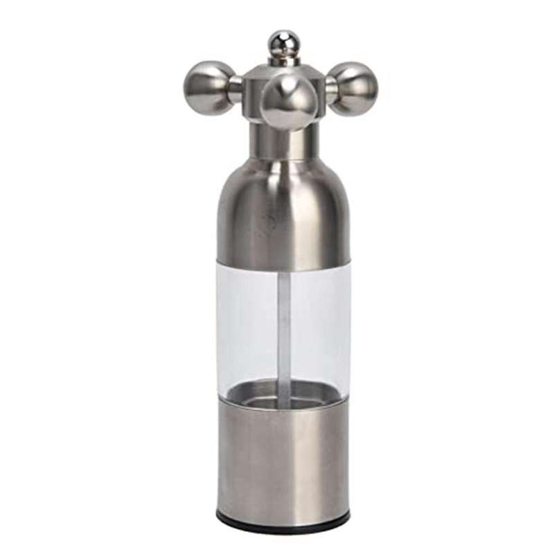Stainless Steel Mortar and Pestle, Dual Structure Design for Cleaning Kitchen Grinder for Grinding H