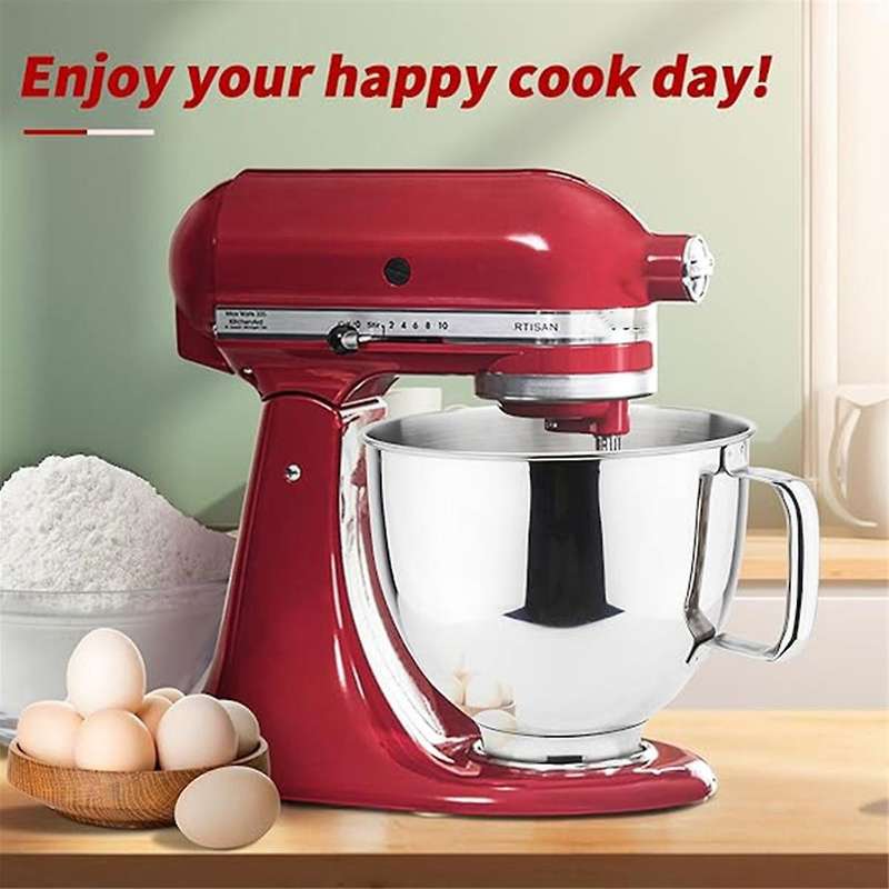 Stainless Steel Mixer Bowl 5QT Compatible with for TILT-HEAD STAND MIXERS 4.5-5 Quart, 5 Quart Mixin