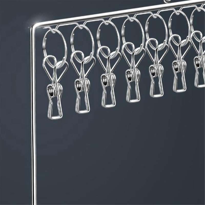 Stainless Steel Multi-Clip Hanger, Sword Hanger, Multi-Function Underwear Drymen