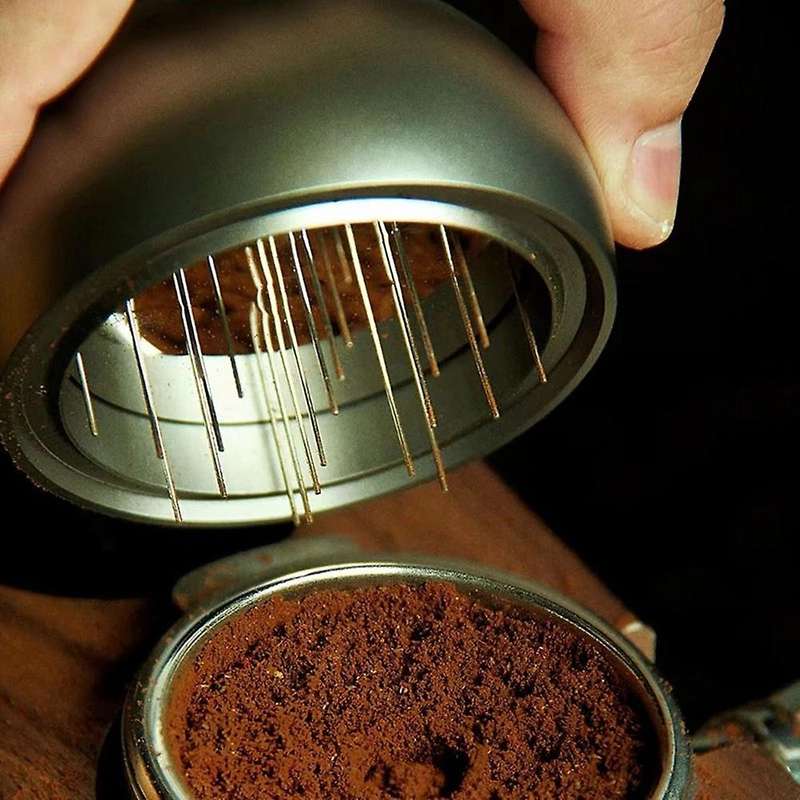 Stainless Steel Needle Coffee Tamper Coffee Tamper Distributor Leveler Tool Needle Type Coffee Powde