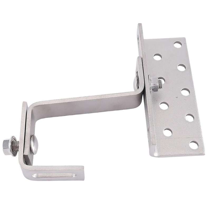 Stainless Steel Photovoltaic Mounting Bracket Adjustable Roof Hook 180 Degree Photovoltaic Bracket