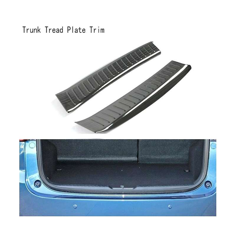 Stainless Steel Rear Bumper Protector Sill Trunk Tread Plate for -5 Cx5 5 2020