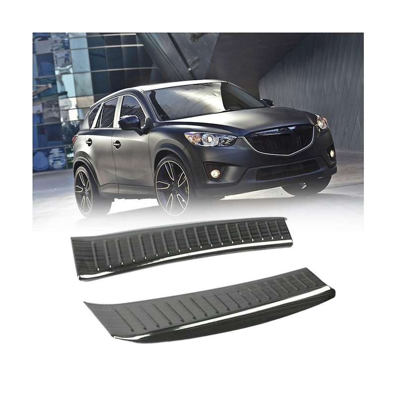 Stainless Steel Rear Bumper Protector Sill Trunk Tread Plate for -5 Cx5 5 2020