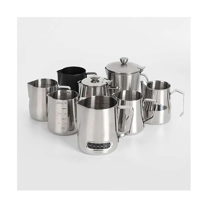 Stainless Steel Pull Flower Cup Fancy Milk Foam Cup Coffee Pull Flower Tank Pointed Mouth Pull Flow