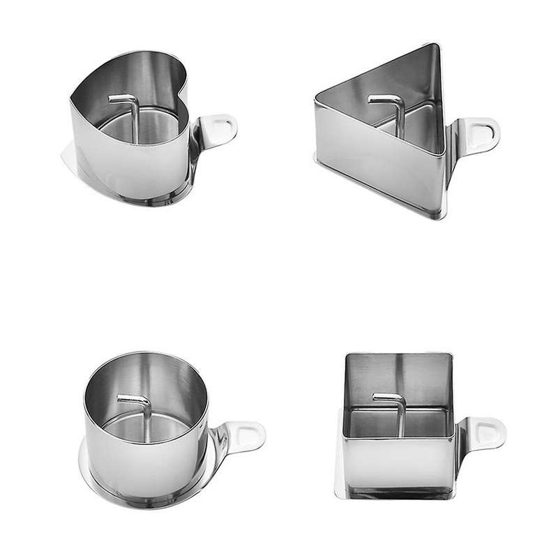 Stainless Steel Rice Ball Mold Children's Supplementary Food Mousse Cake Mold E