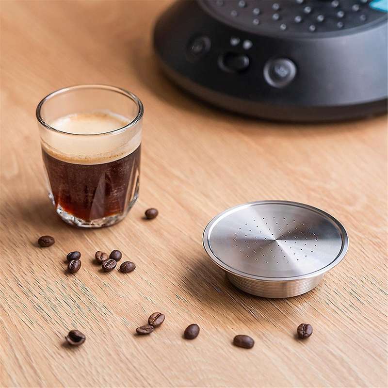 Stainless Steel Reusable Coffee Capsule Pods for Hd7801 Machine Coffee Maker Espresso Filter Metal