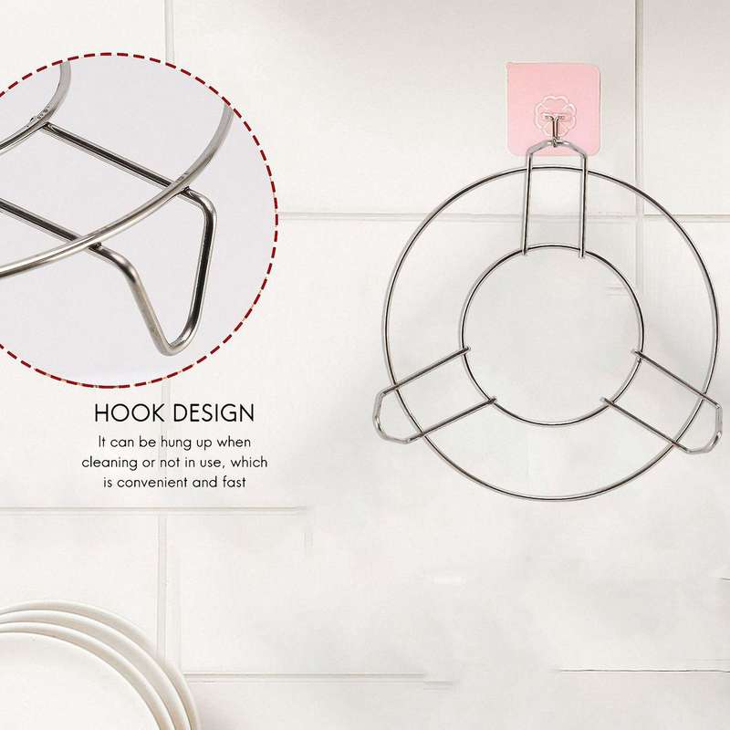 Stainless Steel Round Steamer Steam Rack Kitchen Cooking 6 Inch Dia