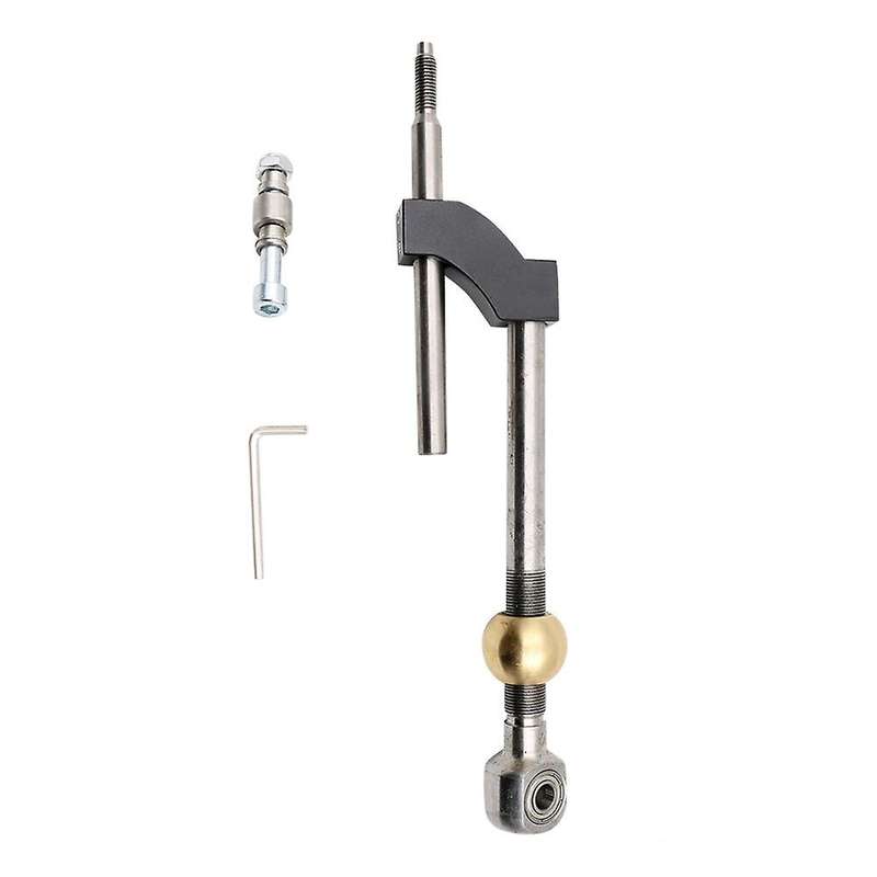 Stainless Steel Short Shifter Adjustable Height Dual Bend for Ciciv CRX Del Sol Series Engine