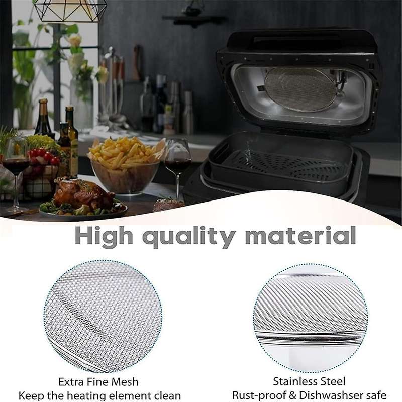 Stainless Steel Splatter Shield for FG550/BG500A/DG551 Removable Oil Splash Guard Indoor Grill Splas