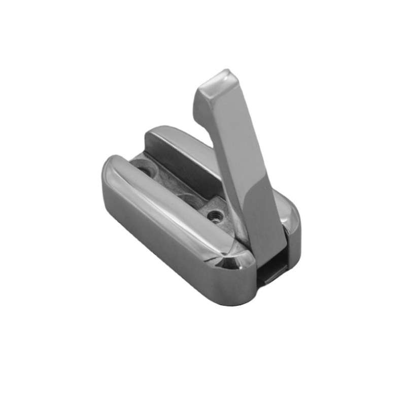 Stainless Steel Spring Folding Marine Grade Loaded Hat Coat Hook Coat Hook Foldable Mirror Polished