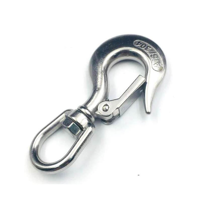 Stainless Steel Swivel Shackle Release Boat Anchor Chain Eye Shackle Swivel Snap Hook for Marine Arc