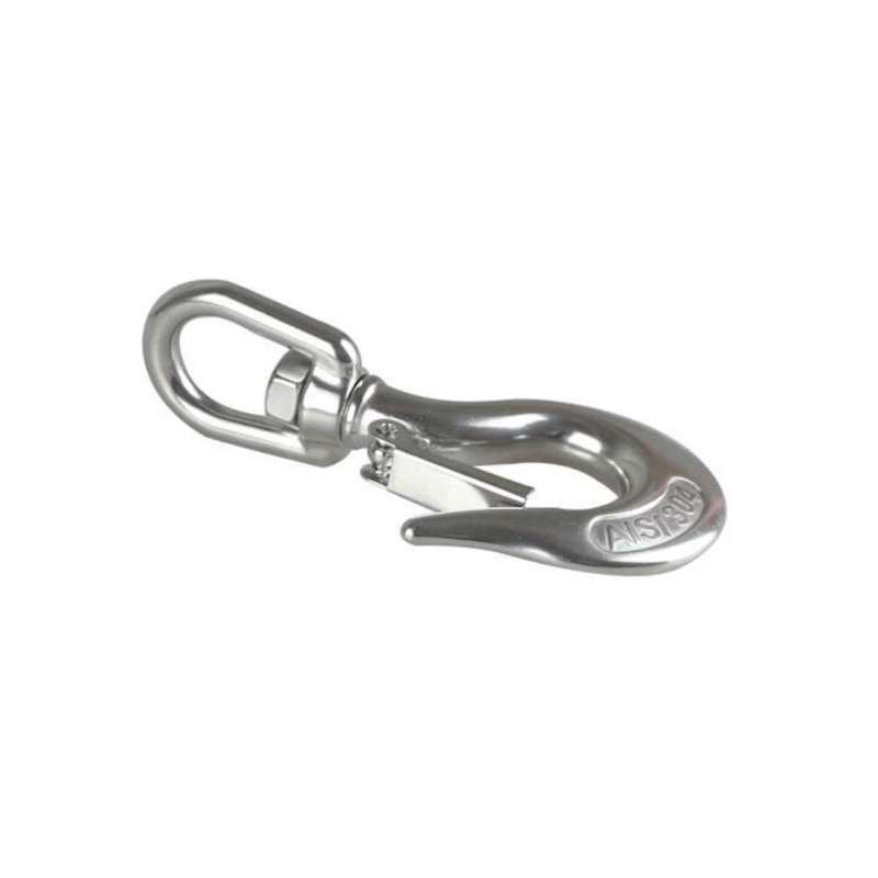 Stainless Steel Swivel Shackle Release Boat Anchor Chain Eye Shackle Swivel Snap Hook for Marine Arc