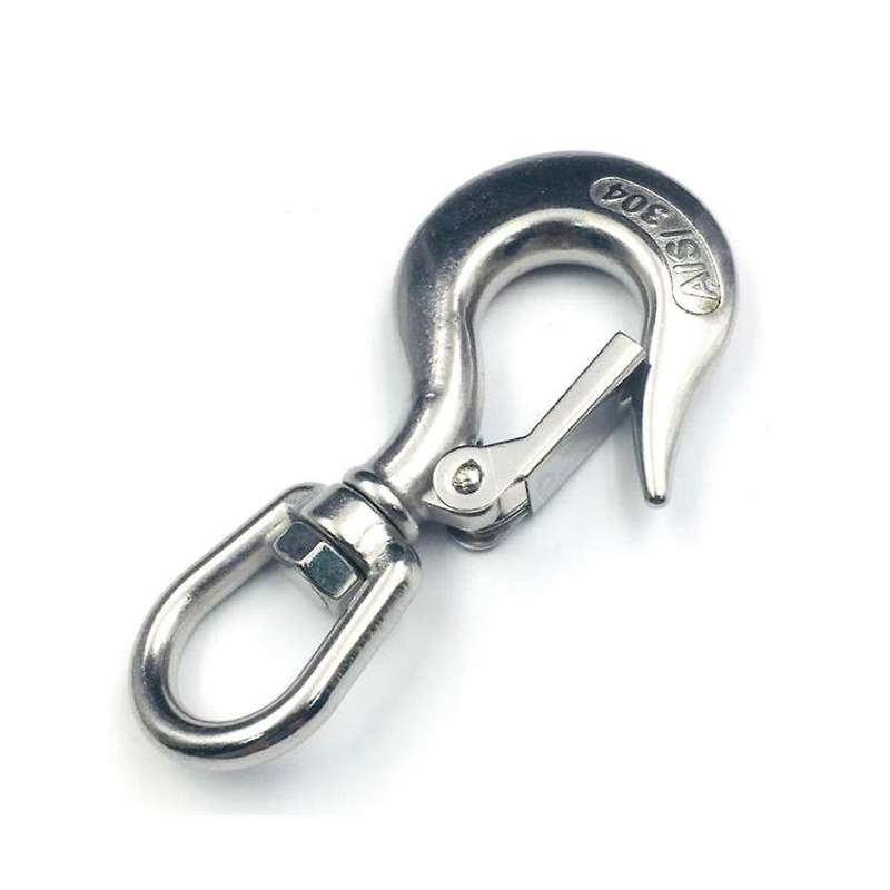 Stainless Steel Swivel Shackle Release Boat Anchor Chain Eye Shackle Swivel Snap Hook for Marine Arc