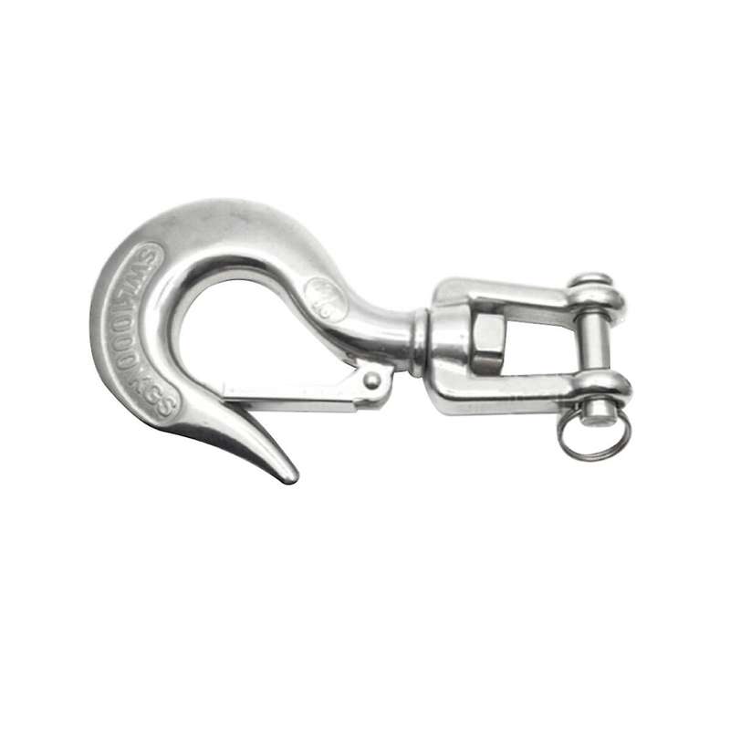 Stainless Steel Swivel Shackle Release Boat Anchor Chain Eye Shackle Swivel Snap Hook for Marine Arc