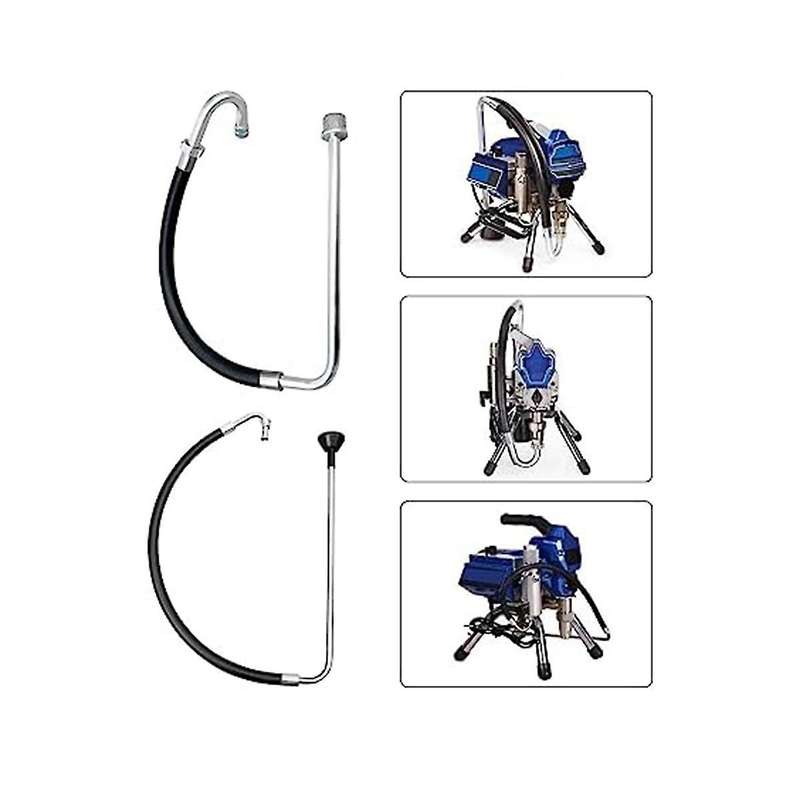 Stainless Steel Suction Tube and Reflux Line Compatible with 390 395 490 495 595,for T300 500 Airles