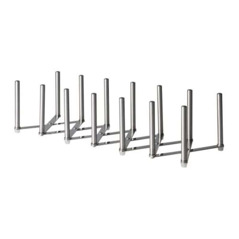 Stainless Steel Telescopic Rack Folding Kitchen Storage Dish Rack Multi- Pot Cover Storage Rack Stea