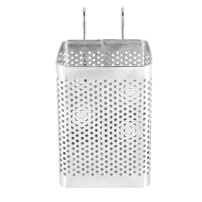 Stainless Steel Tableware Drainer with Hooks Kitchen Utensil(B)