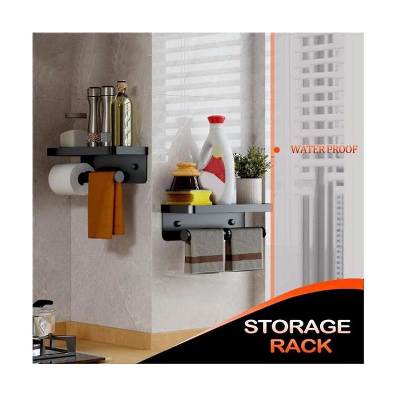Stainless Steel Tissue Holder Bathroom Rack Mobile Phone Rack Hotel Engineering Toilet Paper Rack Ro
