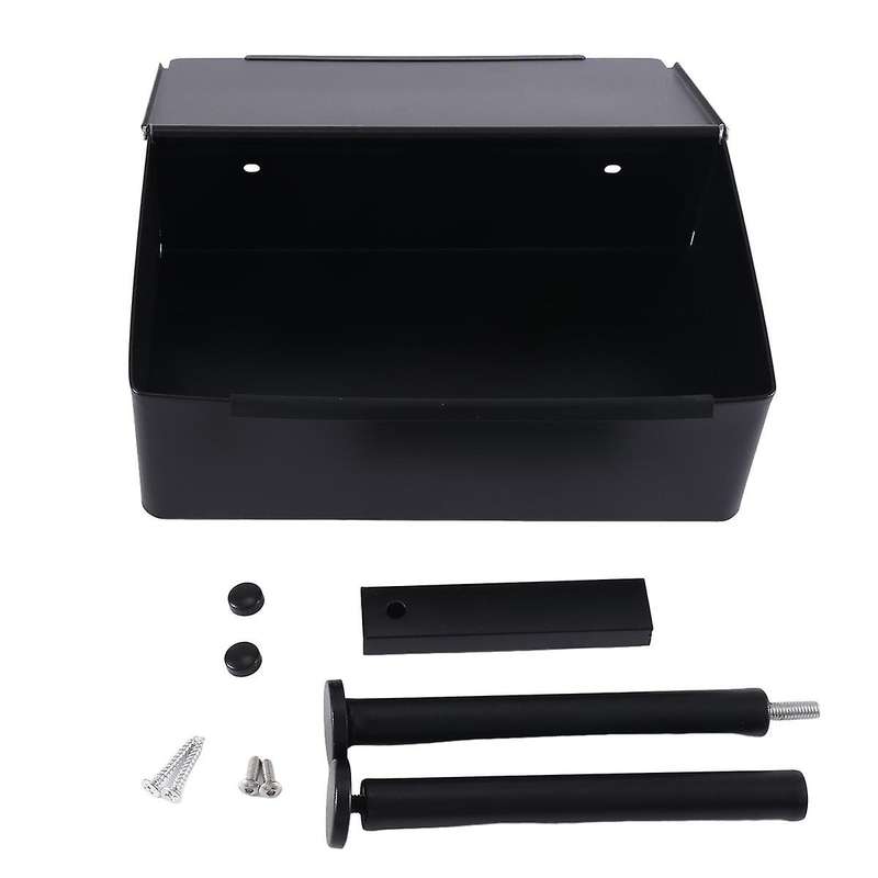 Stainless Steel Tissue Box Free Punch Shelf Stainless Steel Wet Wipe Dispenser Storage Box