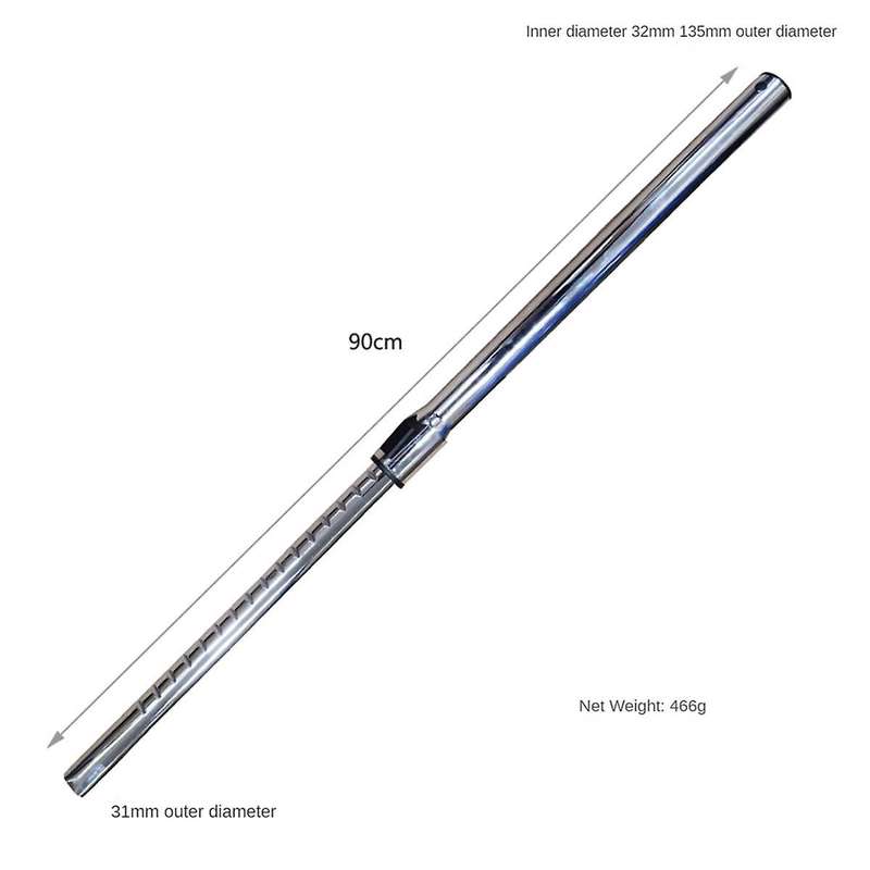 Stainless Steel Tube for WD2 WD3 WD4 WD5 NT18 NT20 NT25 NT30 NT38 Vacuum Cleaner Telescopic Rod Exte