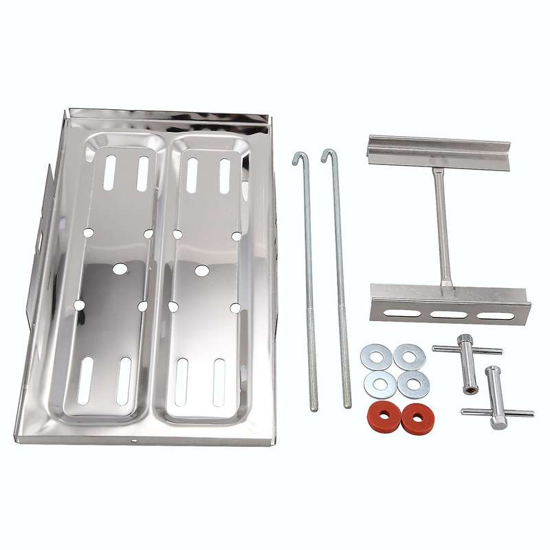 Stainless Steel Universal Battery Tray Holder Hold Down Kit for Street