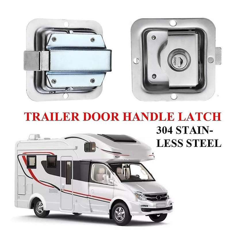 Stainless Steel Truck Rv Tool Box Locks Trailer Door Paddle Handle Latch Anti-theft Paddle Locks Wi