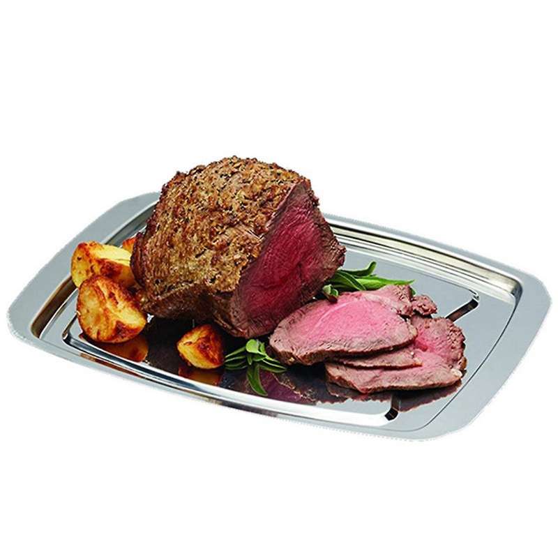 Stainless Steel Turkey Nail Basin Roast Chicken Rack Turkey Rack Roast Chicken Tray Baking Barbecue