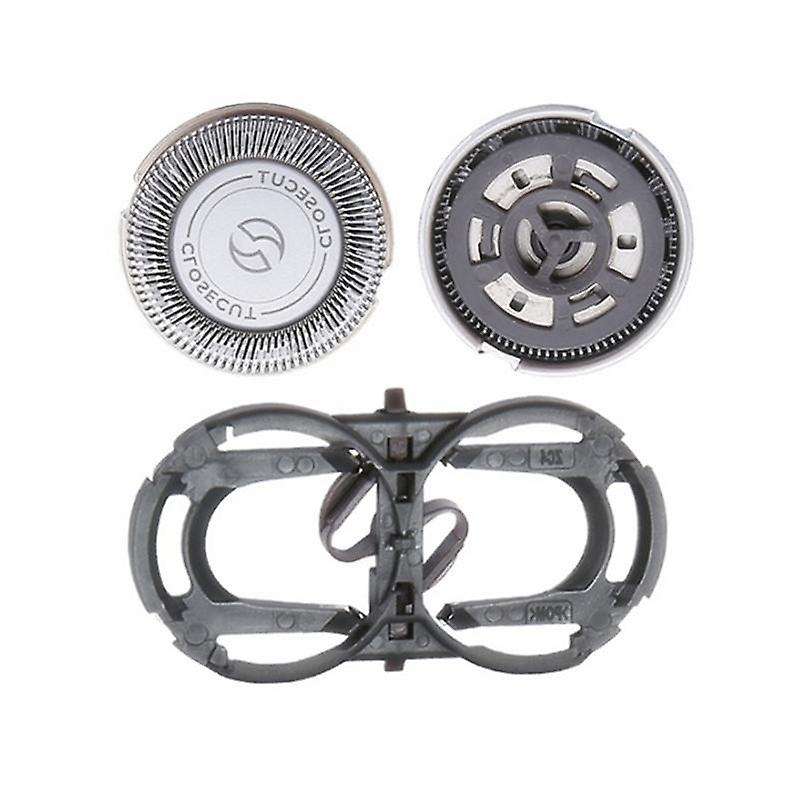 Stainless Steel Universal Blades Shaving Heads with ABS Mount Holder Kit Replacement for PQ182 PQ183
