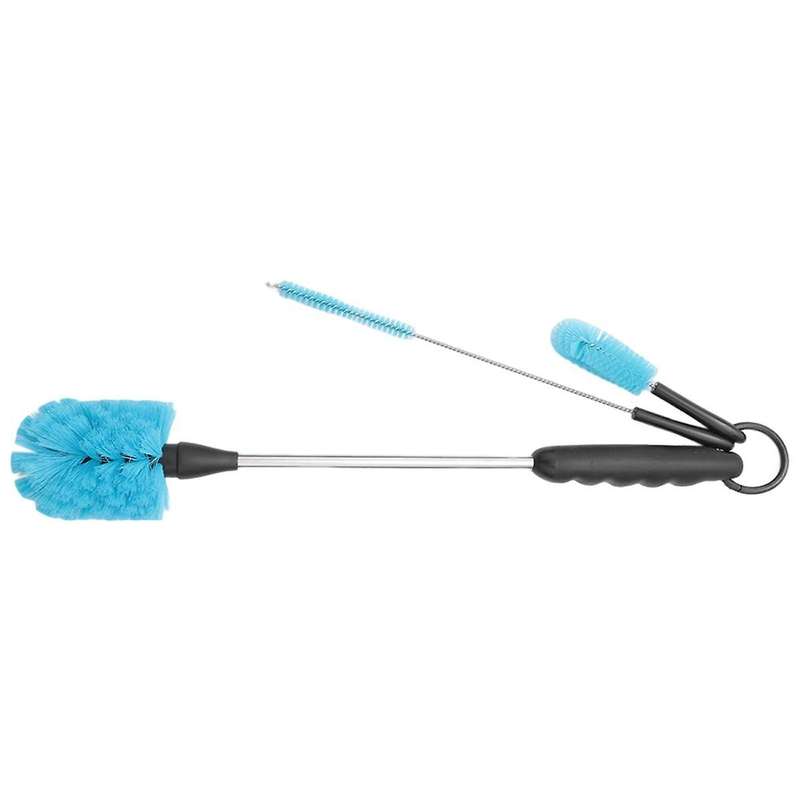 Stainless Steel Water Cleaning Brush Set,long Handle Cleaner Set, Built for Narrow Neck Bottles