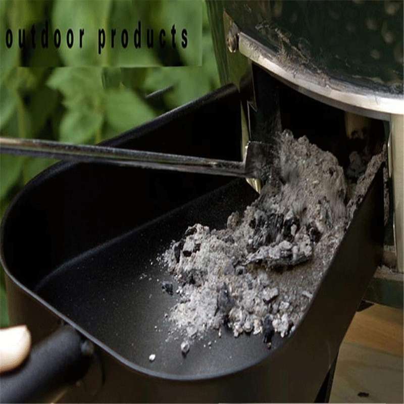 Stainless Steel Wood-Fired Oven Ash Cleaning Rake Barbecue Ash Cleaning Tool is Suitable for Charcoa