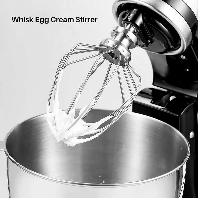 Stainless Steel Wire Whip Mixer Attachment Compatible Kitchenaid K45Ww
