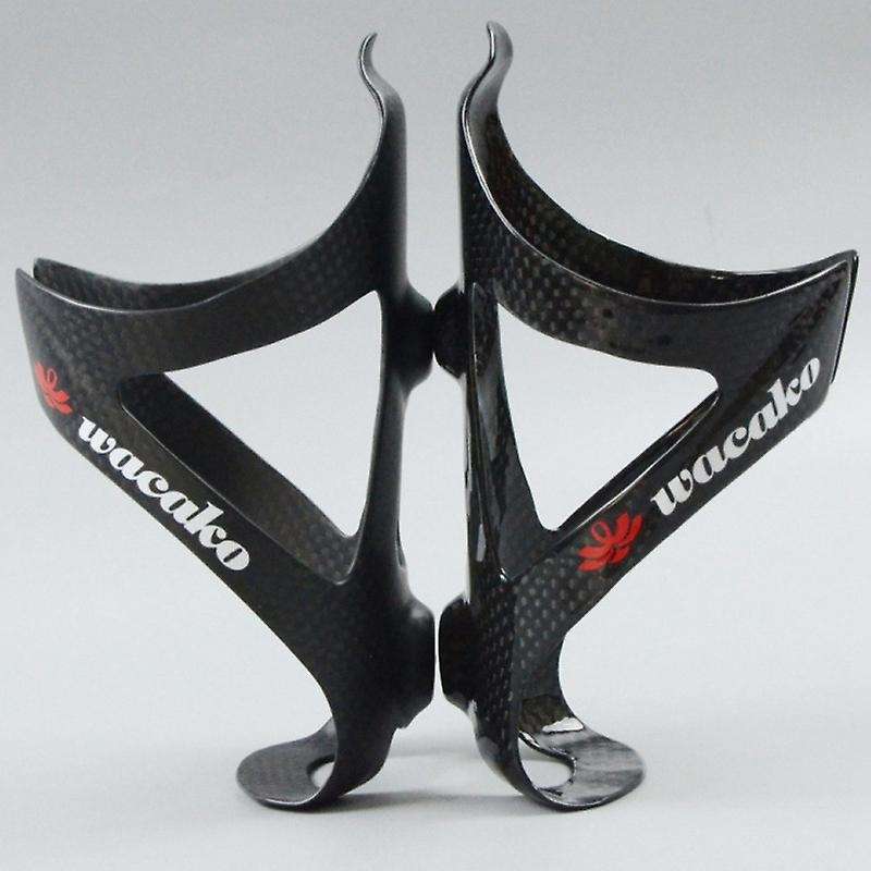 Standard Carbon Fiber Mountain Road Bike Bottle Cage Full Carbon Water Cup Holder Pot Holder-Bright