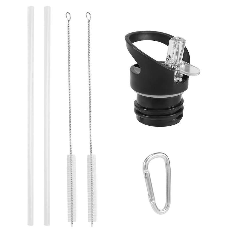 Standard Size Straw Lid for Standard and Simple Modern ,with Straw and Clean Brush