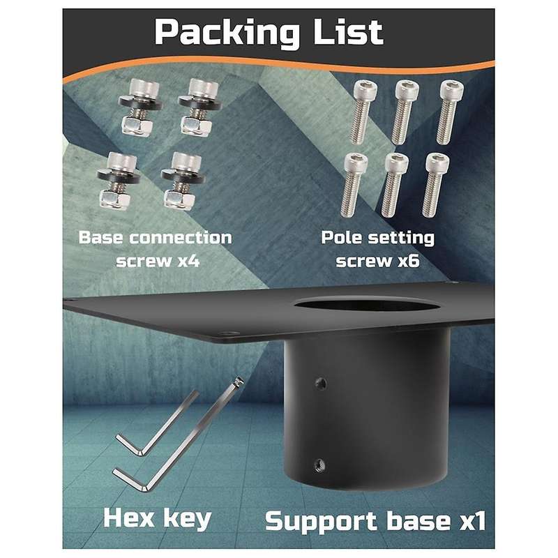 Star Link Flat High Performance Pipe Adapter, Star Link Mounting Kit for Performance Star Link Inter