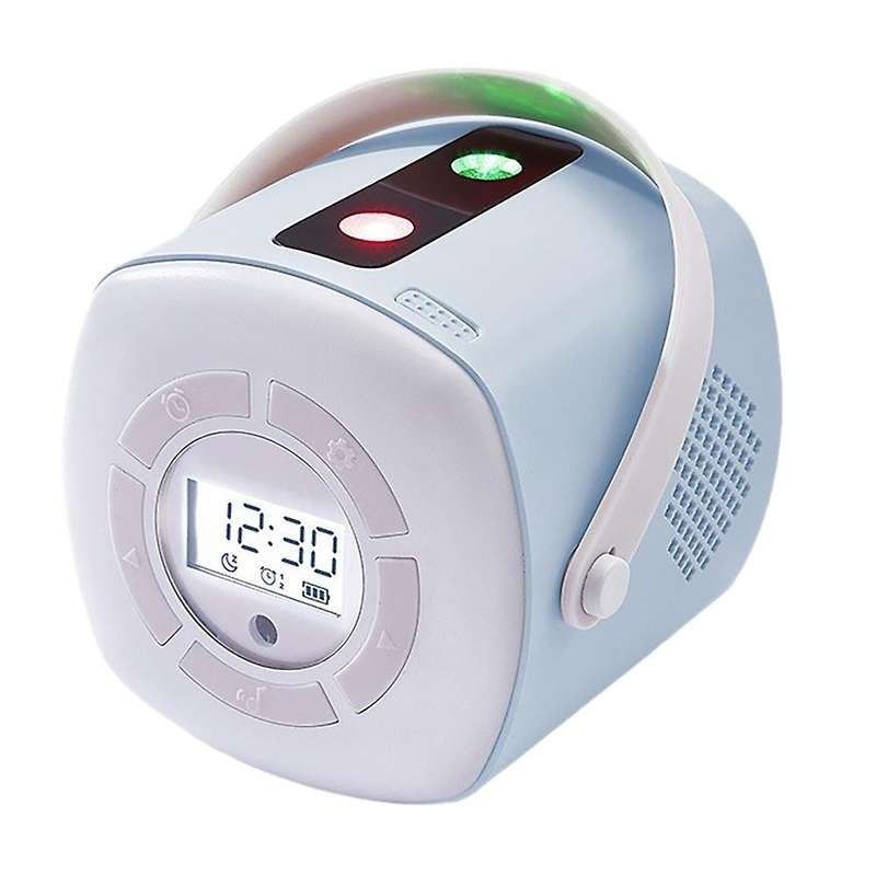 Star Clock Projection Lamp USB Rechargeable Bedroom Bedside Party Atmosphere LED Projection Digital